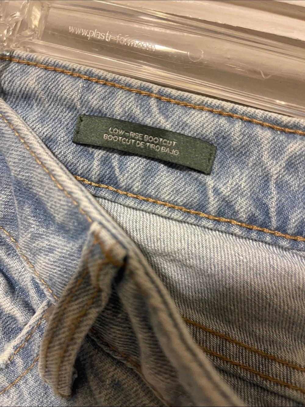 Wild fable, low rise boot cut size 2